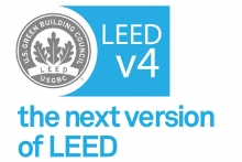 LEED v4 will replace LEED 2009 as the most advanced version of the LEED rating system.